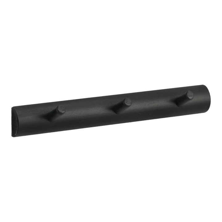 Allsarp フックラック フック3個, Black-painted birch 1898
