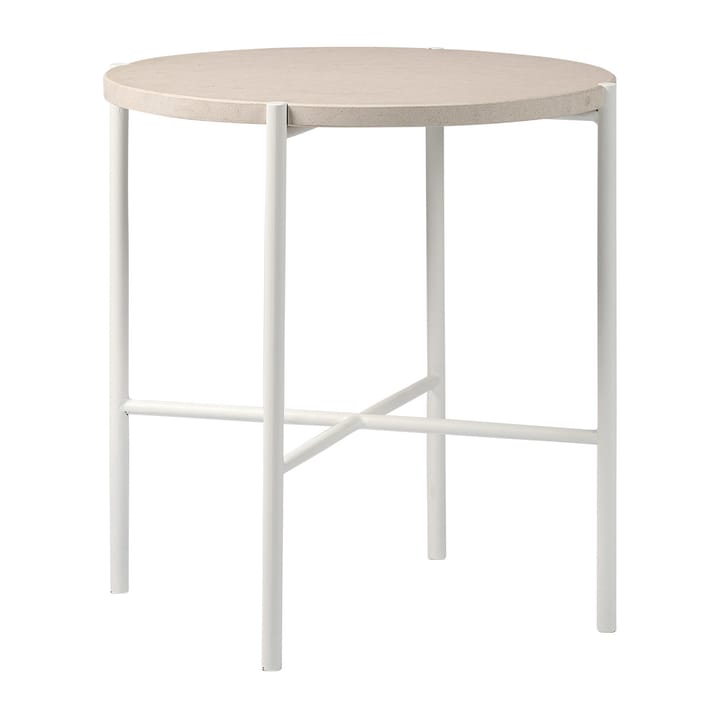 Aplaryd サイドテーブル Ø45 cm - Beige limestone - 1898