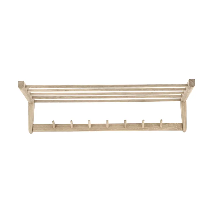 Bäckebo ハットラック - Oak, 7 knobs - 1898