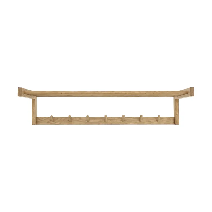 Bäckebo ハットラック - Oak, 7 knobs - 1898