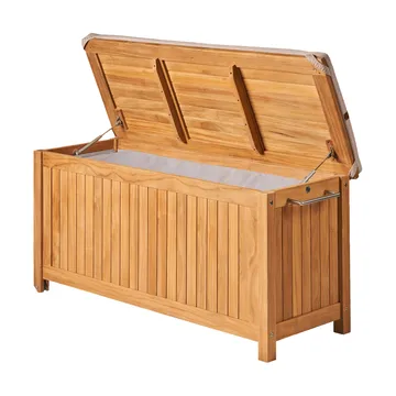 Bjärknäs クッションボックス 車輪付き S 130x50x60 cm - Teak - 1898