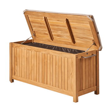 Bjärknäs クッションボックス 車輪付き S 130x50x60 cm - Teak - 1898