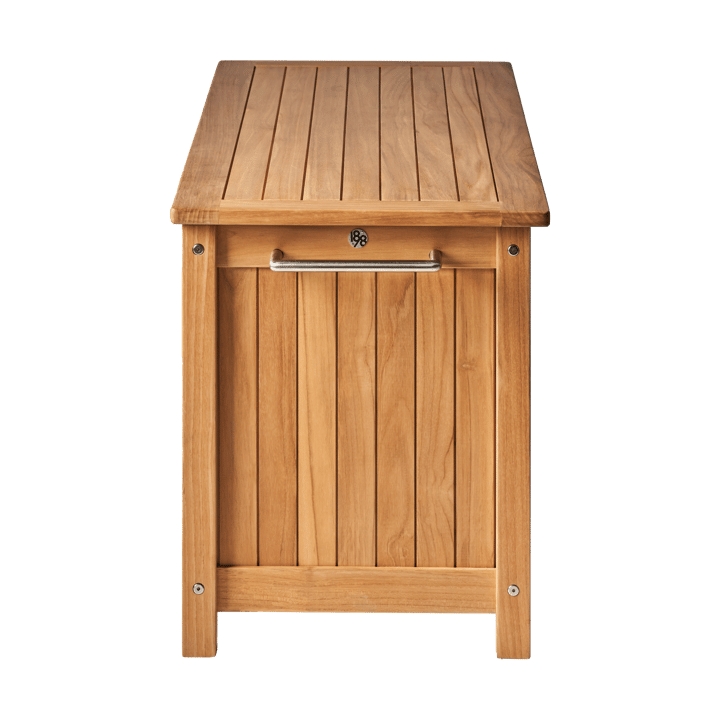 Bjärknäs クッションボックス 車輪付き S 130x50x60 cm, Teak 1898