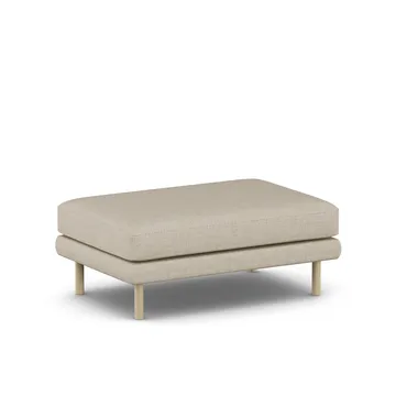 Bredhult フットスツール - Bern Beige 0341-white-oiled oak - 1898