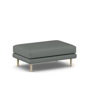 Bredhult フットスツール - Caleido Grey 1240-white-oiled oak - 1898