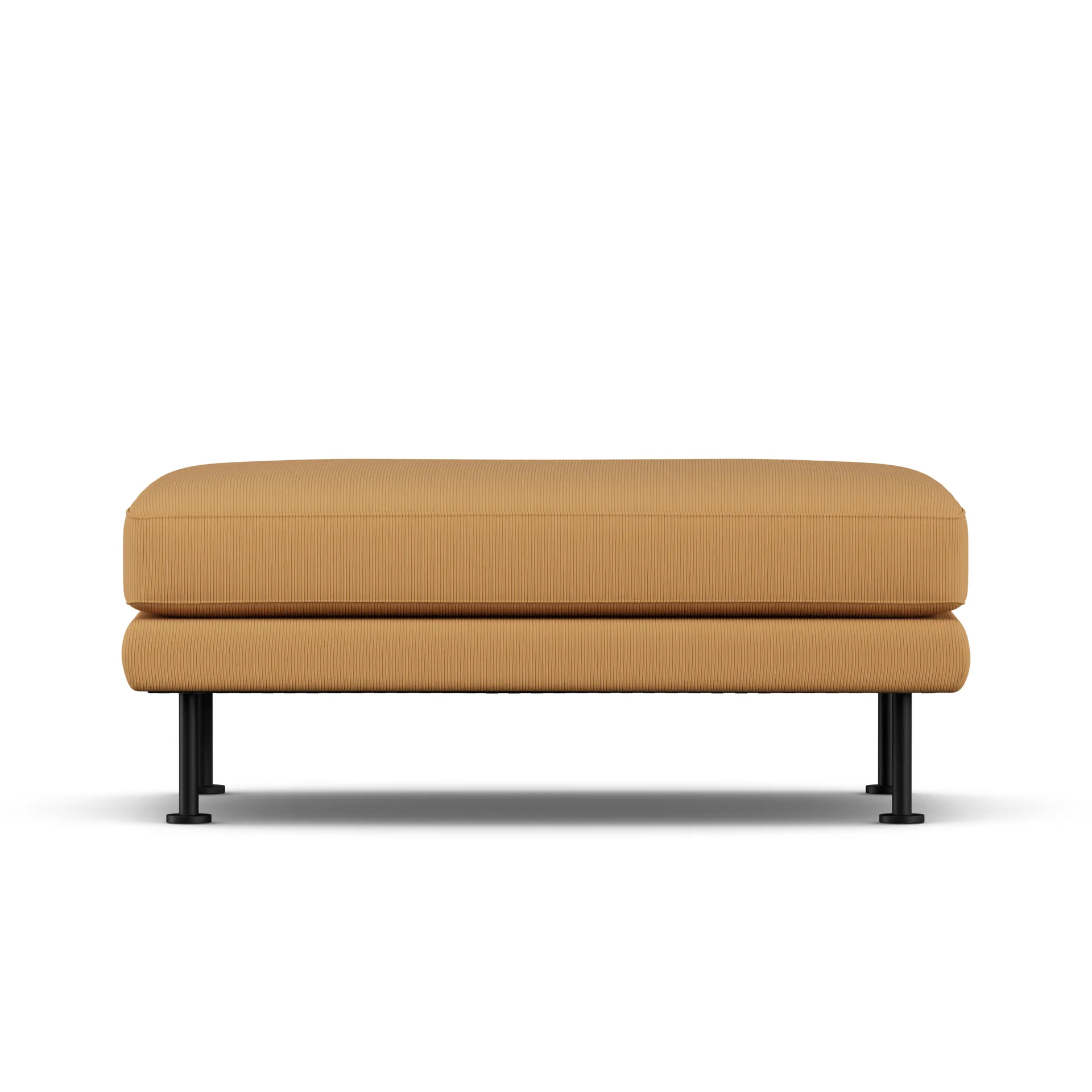 Bredhult フットスツール, Jump Honey 1959-black steel 1898