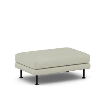 Bredhult フットスツール - Luiza Beige 3981-black steel - 1898