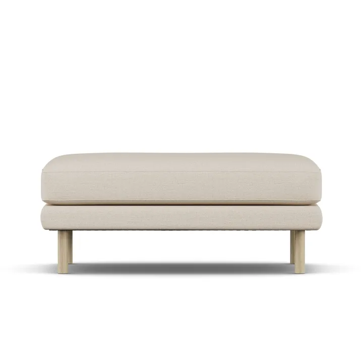 Bredhult フットスツール - Same Beige 6670-white-oiled oak - 1898