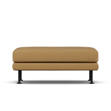 Bredhult フットスツール - Same Ochre 6676-black steel - 1898