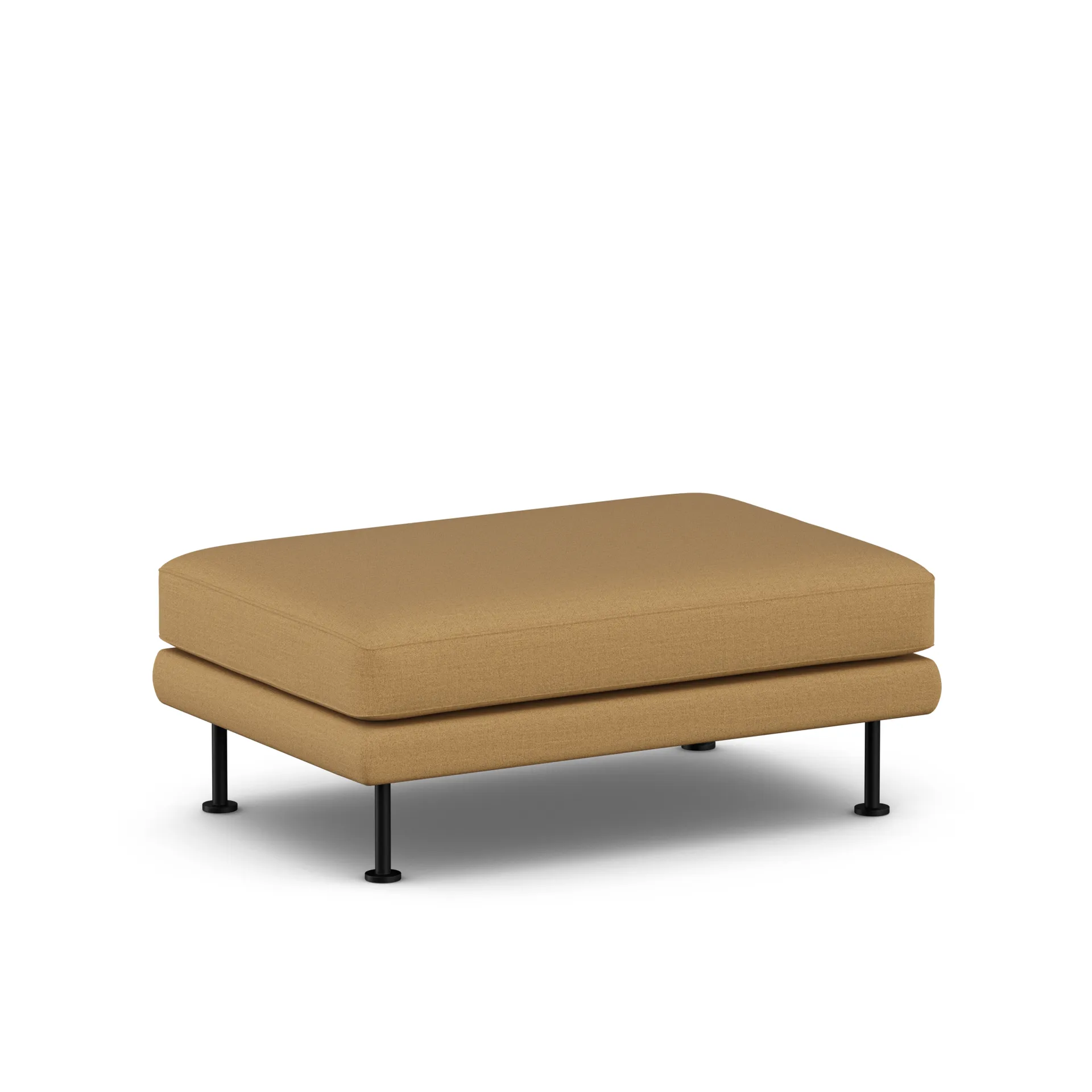 Bredhult フットスツール, Same Ochre 6676-black steel 1898