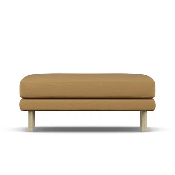 Bredhult フットスツール - Same Ochre 6676-white-oiled oak - 1898