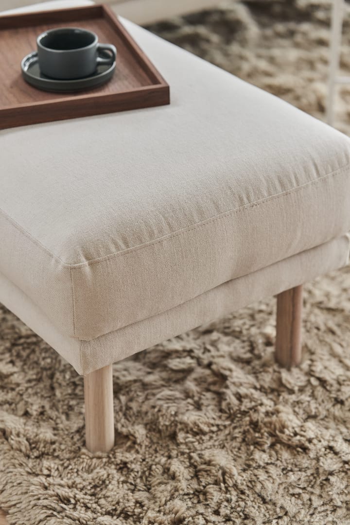 Lidnäs フットスツール, Caleido beige 1898