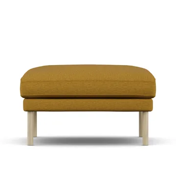Linnevik フットスツール - Luiza Mustard 3972-white-oiled oak - 1898