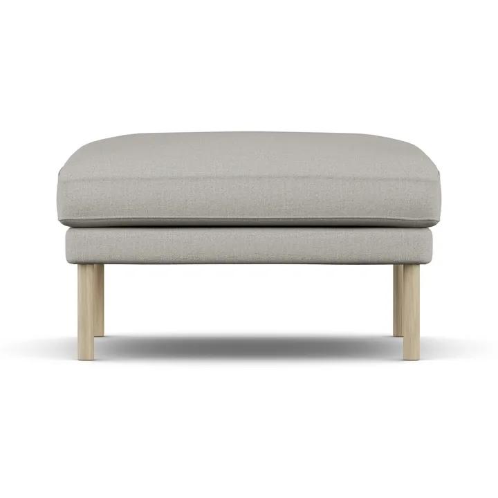 Linnevik フットスツール - Same Grey 6673-white-oiled oak - 1898