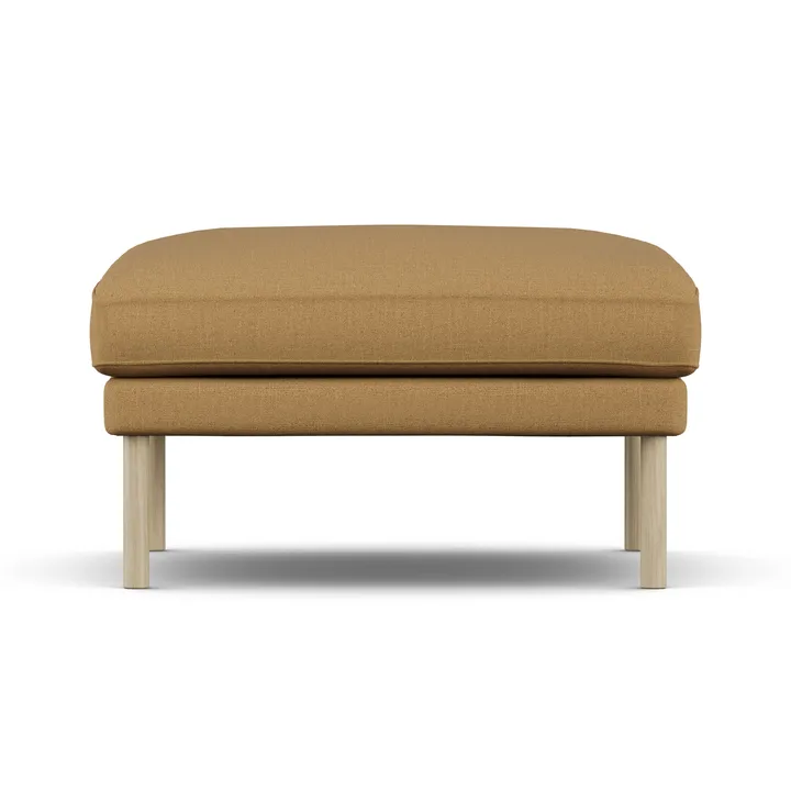 Linnevik フットスツール - Same Ochre 6676-white-oiled oak - 1898