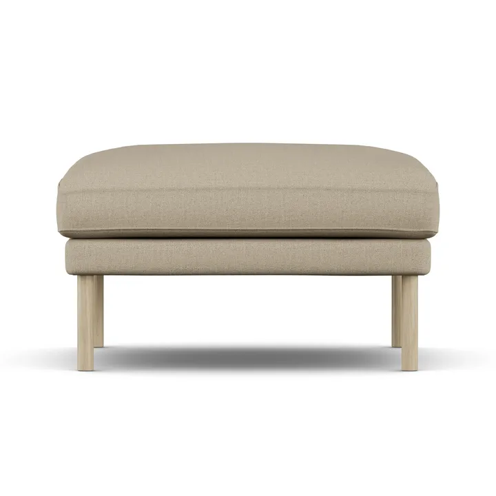 Linnevik フットスツール - Same Sand 6672-white-oiled oak - 1898