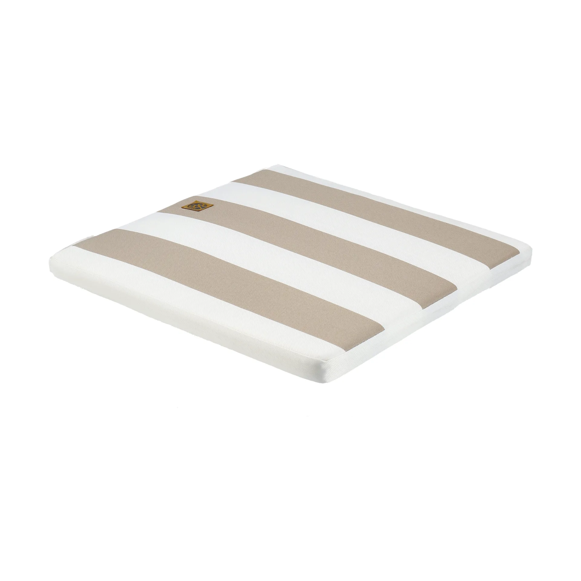 Lunda シートパッド 42x45 cm, Taupe striped 1898