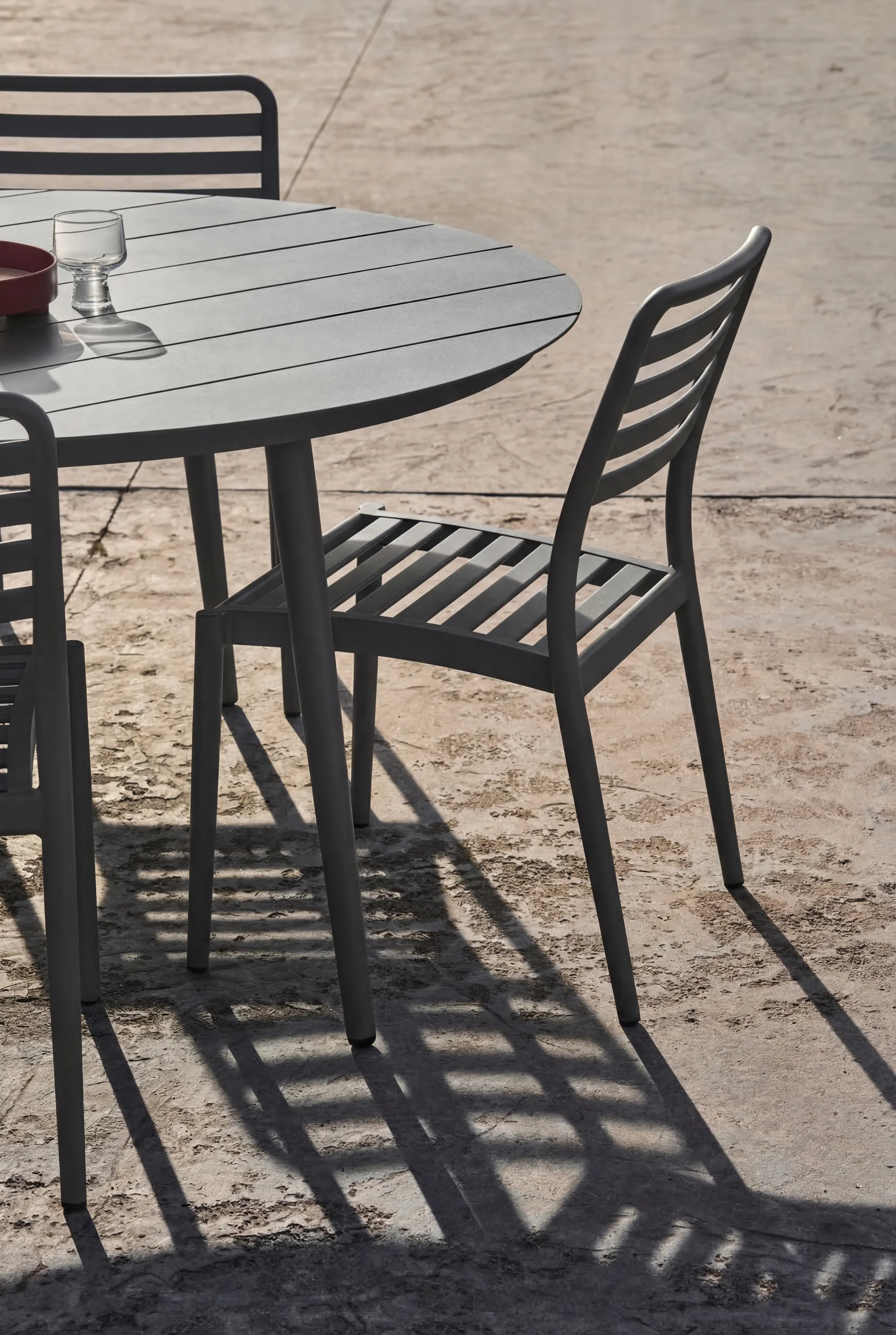 Messina チェア, Anthracite 1898