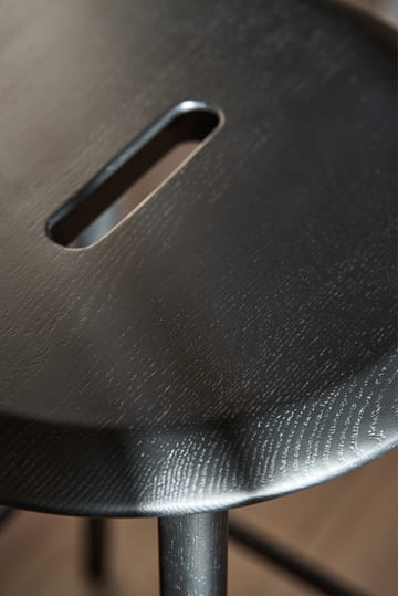 Norrabo スツール 65 cm - Black lacquered oak - 1898