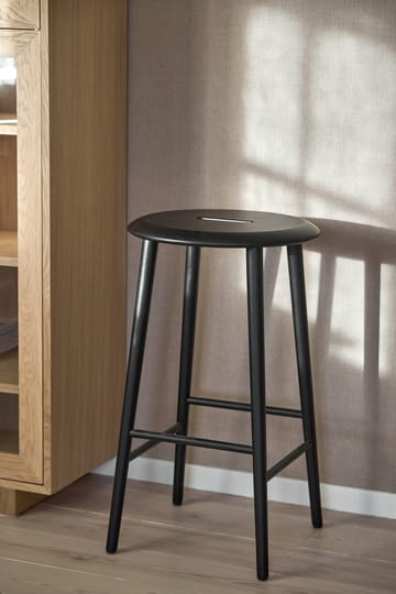 Norrabo スツール 65 cm - Black lacquered oak - 1898