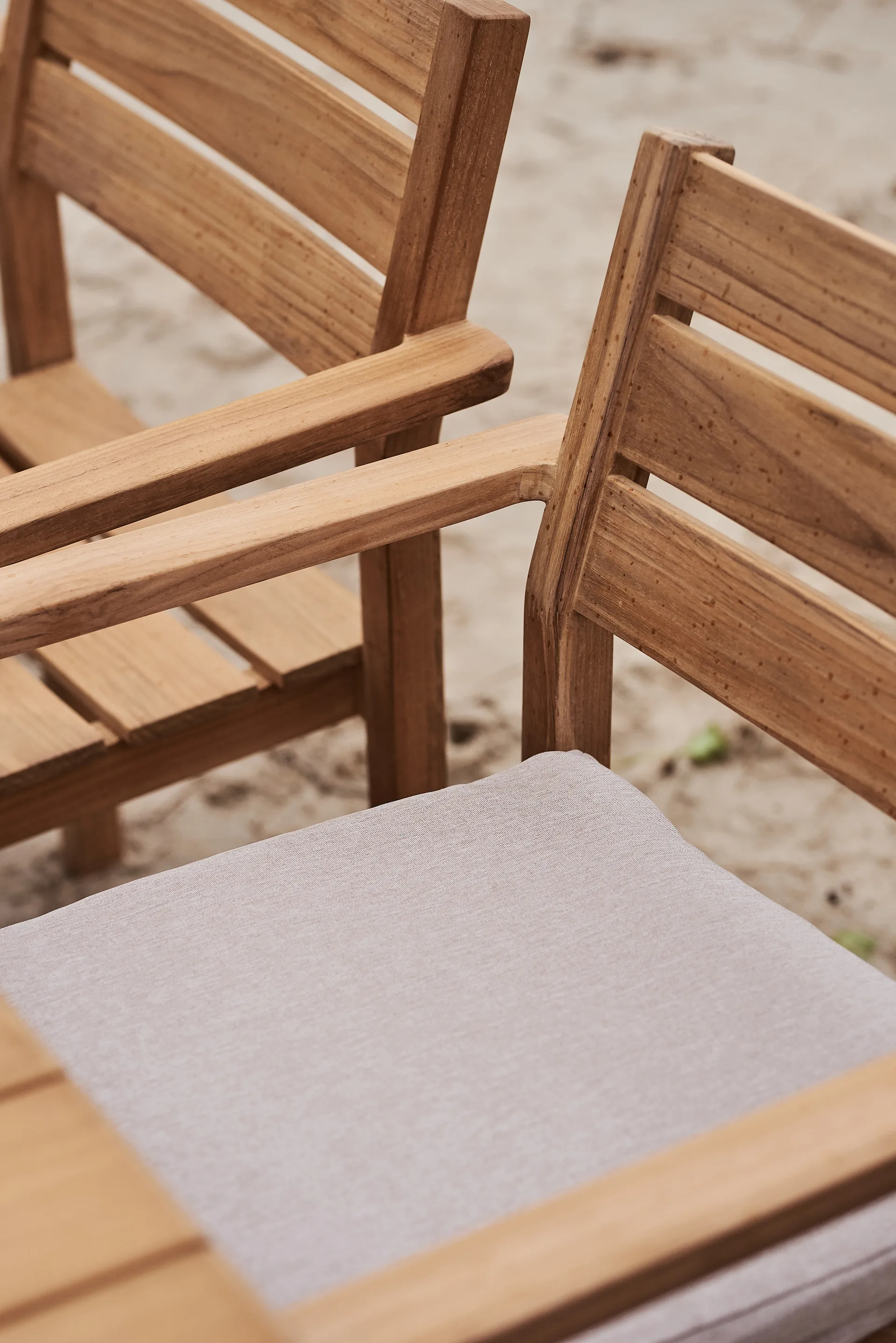 Nydala シートクッション 40.6x45 cm, Beige 1898