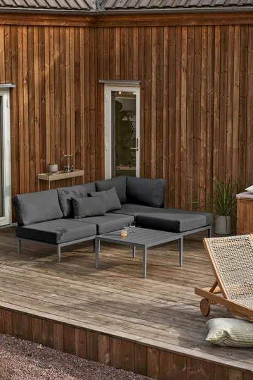 Santander サイドテーブル 75x43x24 cm - Grey aluminum - 1898