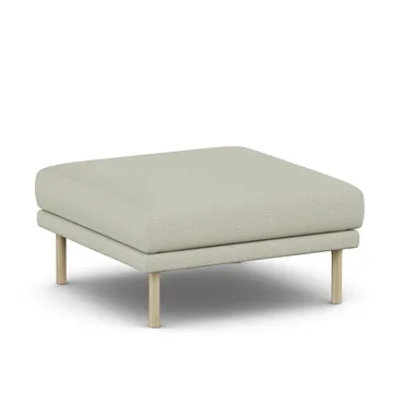 Sjövik フットスツール - Luiza Beige 3981-white-oiled oak - 1898