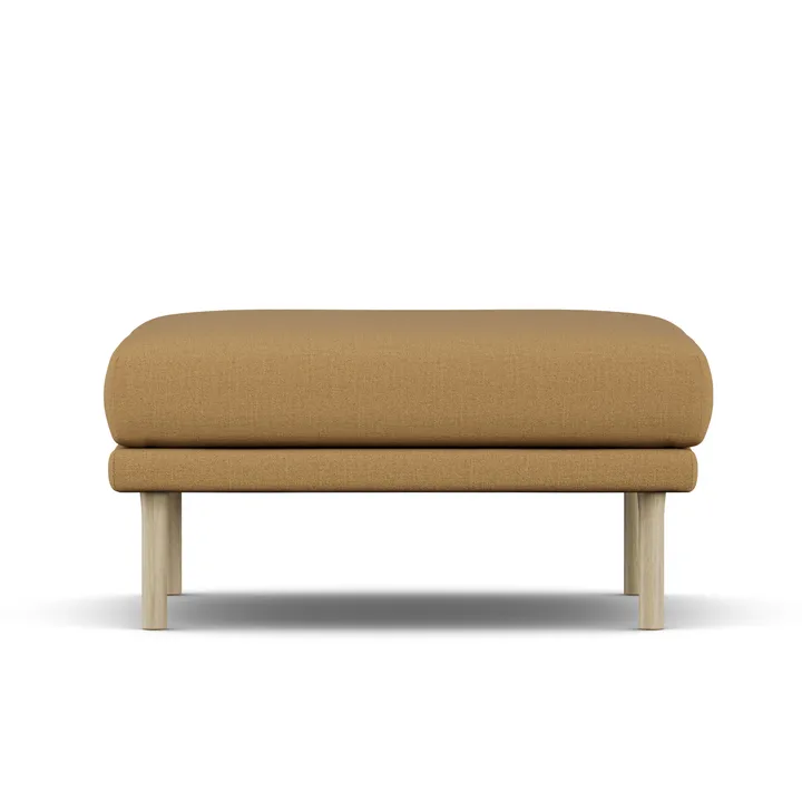 Sjövik フットスツール - Same Ochre 6676-white-oiled oak - 1898