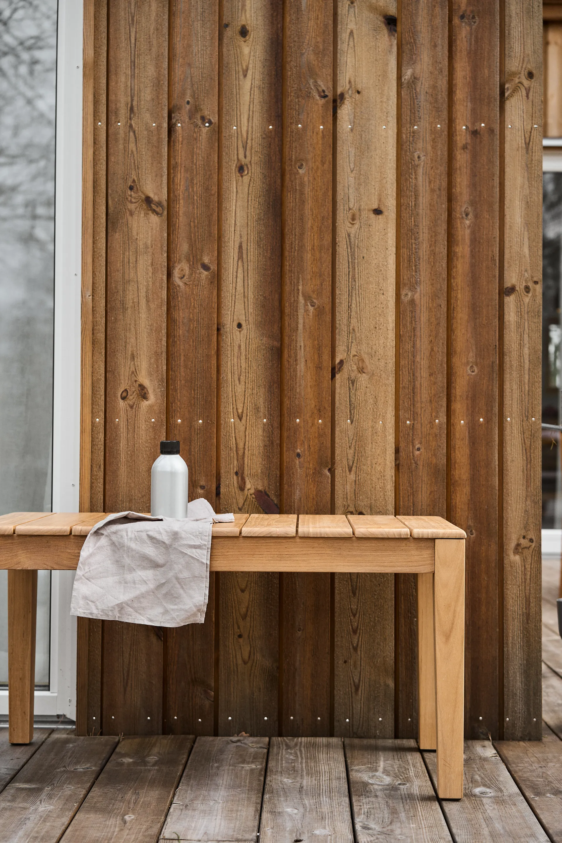 Sköndal ベンチ 85x40x45 cm, Teak 1898