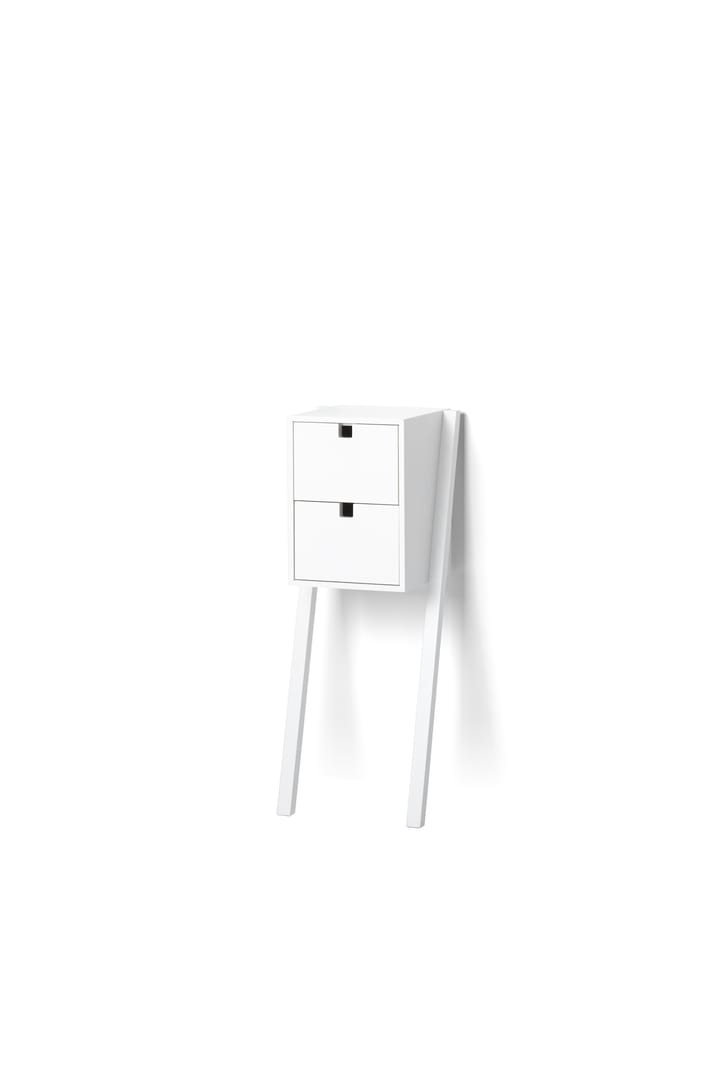 Square ベッド&廊下用 シェルフ, White 1898