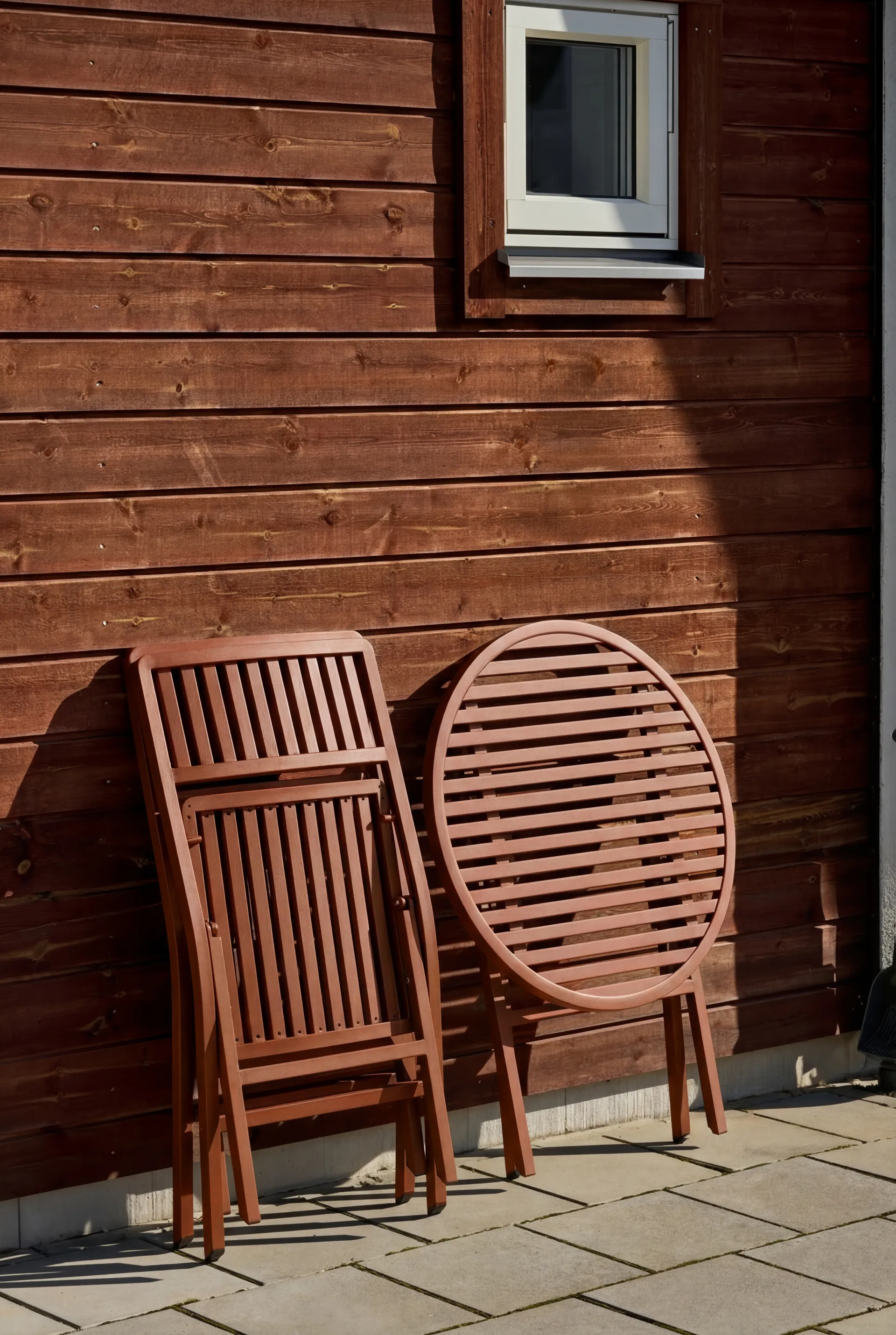 Verona フォールディングチェア, Burnt red 1898