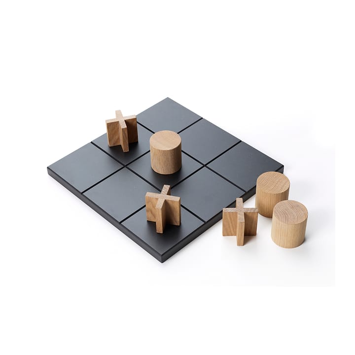 プレイ ゲーム - Black-game pieces in white-oiled oak - A2 | エイツー