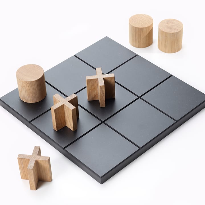 プレイ ゲーム - Black-game pieces in white-oiled oak - A2 | エイツー