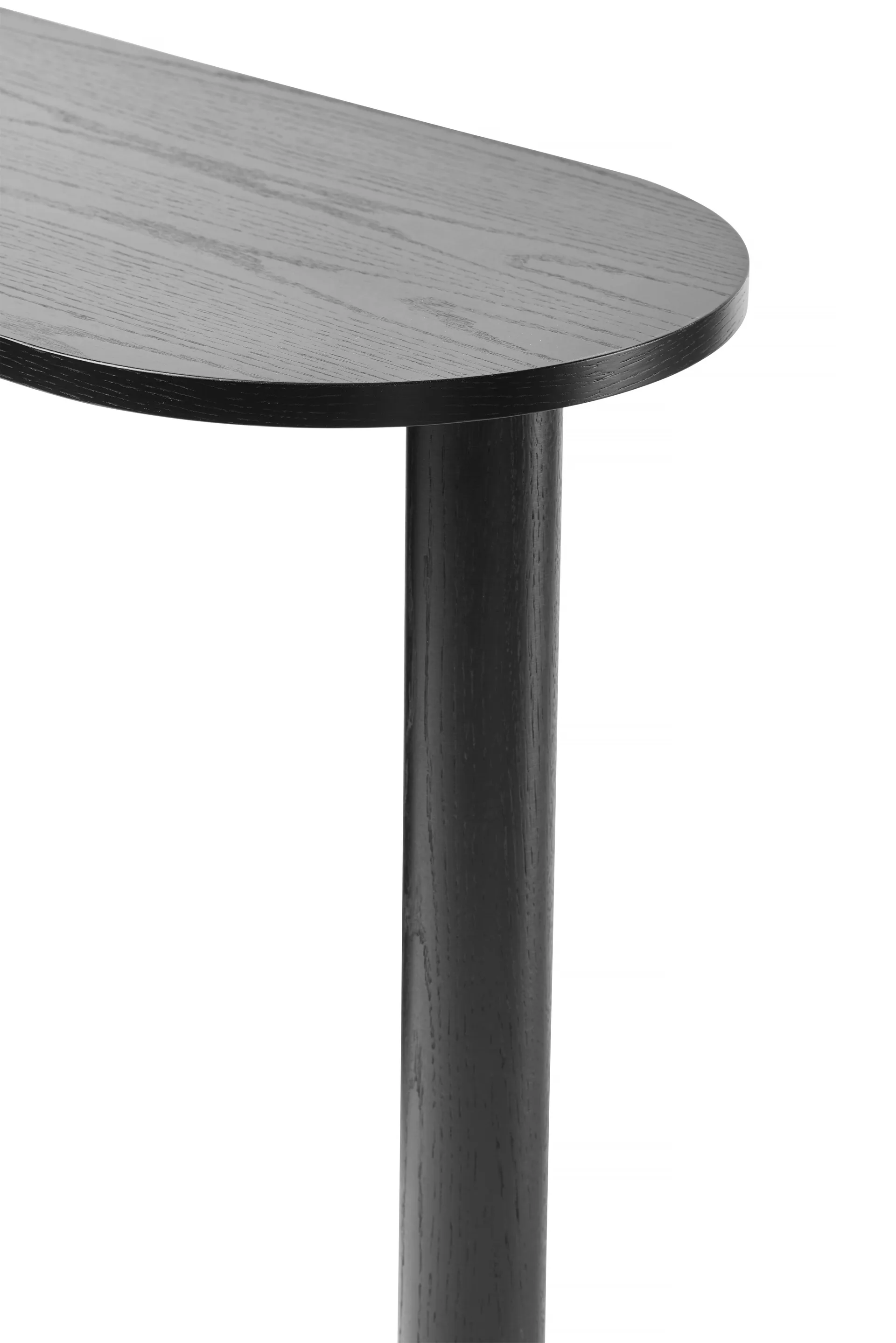 Hub デスク, Black-stained oak, 100x73x43 cm A2 | エイツー