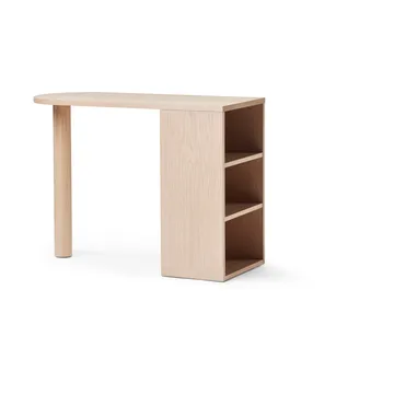 Hub デスク - White-oiled oak, 100x73x43 cm - A2 | エイツー
