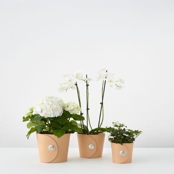 Hug フラワーポット - Light brown, h.12 cm Ø14 cm - A2 | エイツー