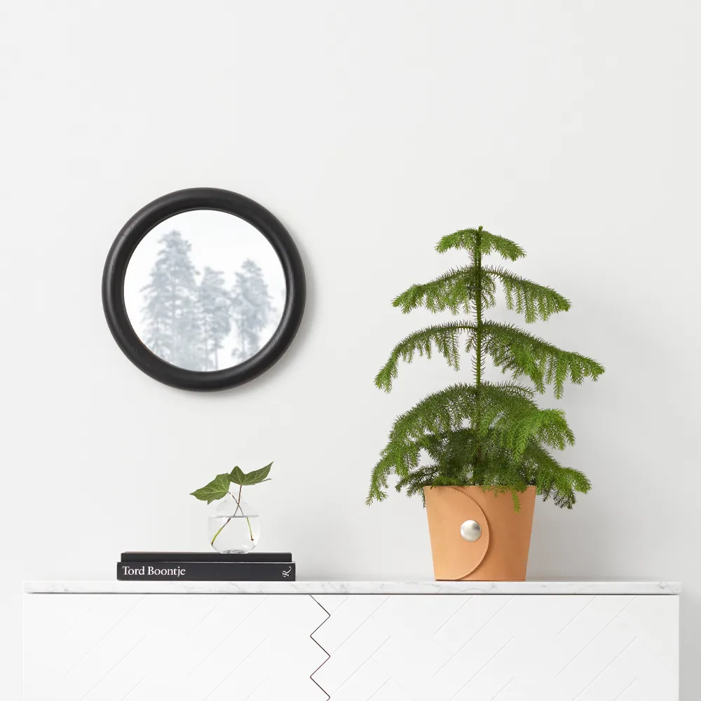 Hug フラワーポット, Light brown, h.12 cm Ø14 cm A2 | エイツー