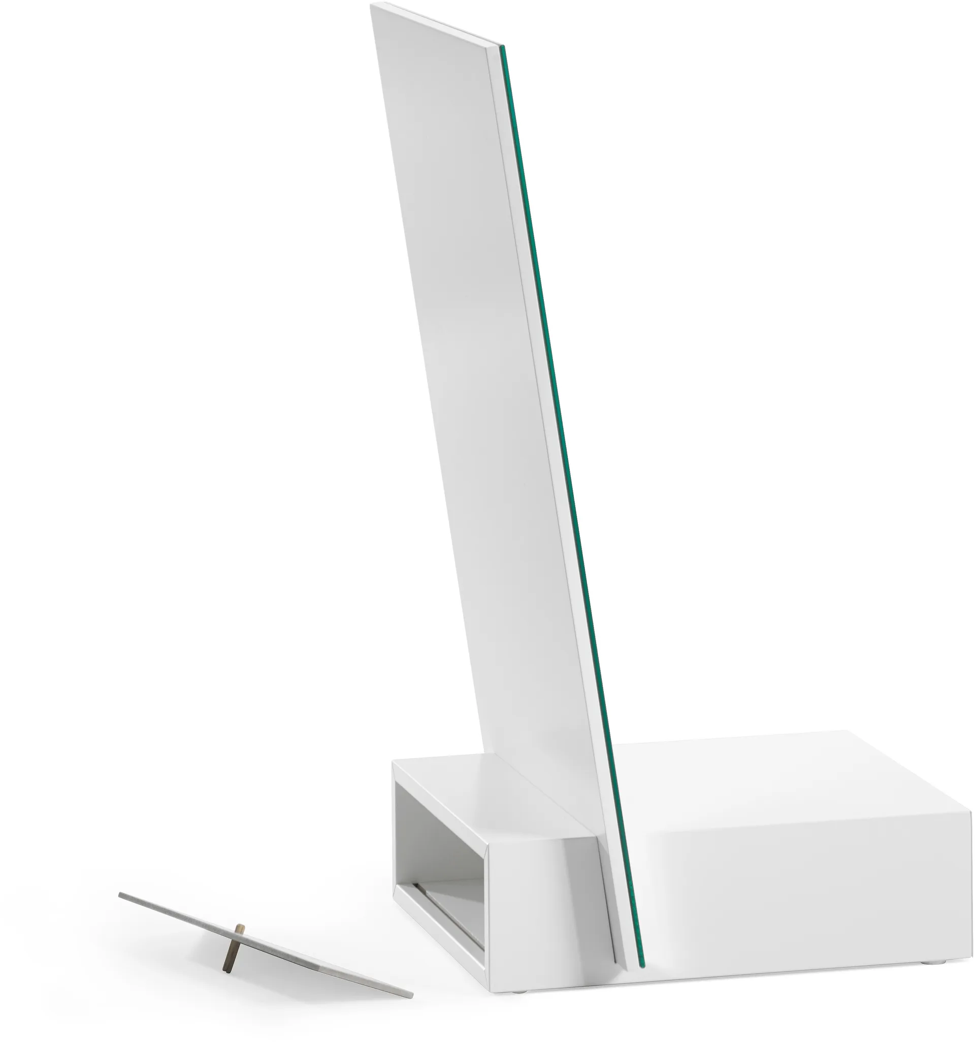 Me 収納付き テーブルミラー, White, 34x57x30 cm A2 | エイツー