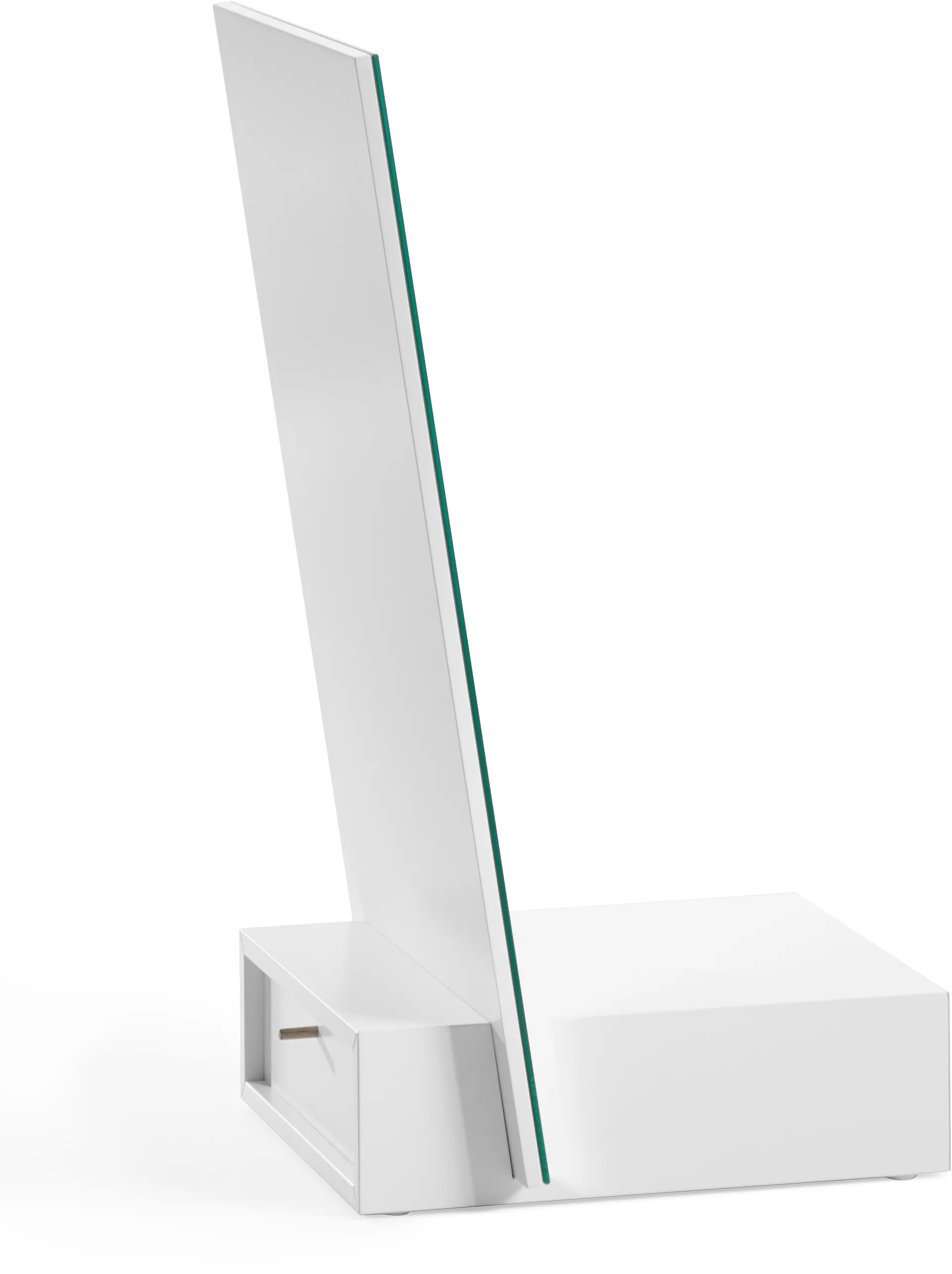 Me 収納付き テーブルミラー, White, 34x57x30 cm A2 | エイツー