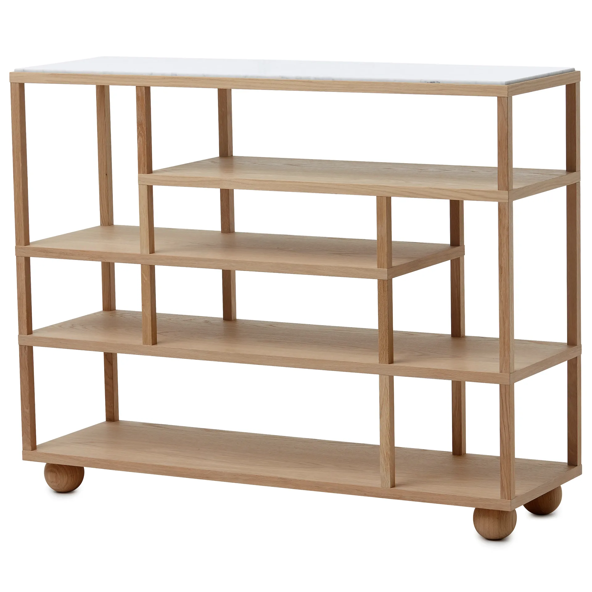 Show シェルフ マーブルトップ, oak A2 | エイツー