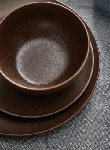 セラミック ワークショップ ボウル Ø15 cm - Chestnut-matte brown - Aida | アイーダ