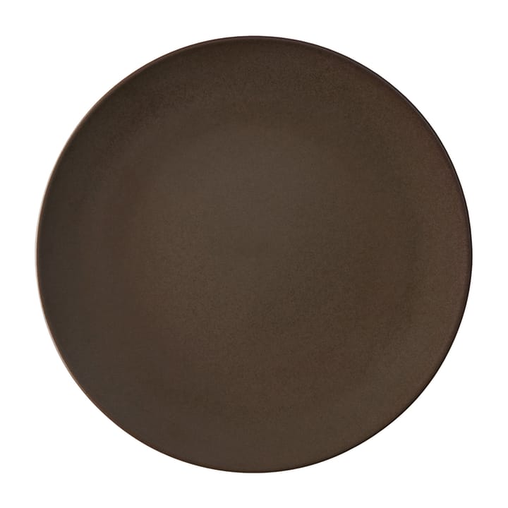 セラミック ワークショップ スモール プレート Ø19.5 cm - Chestnut-matte brown - Aida | アイーダ