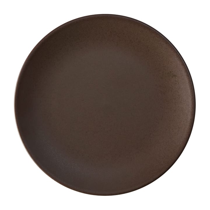 セラミック ワークショップ プレート Ø26 cm - Chestnut-matte brown - Aida | アイーダ