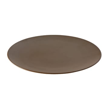セラミック ワークショップ プレート Ø26 cm - Chestnut-matte brown - Aida | アイーダ