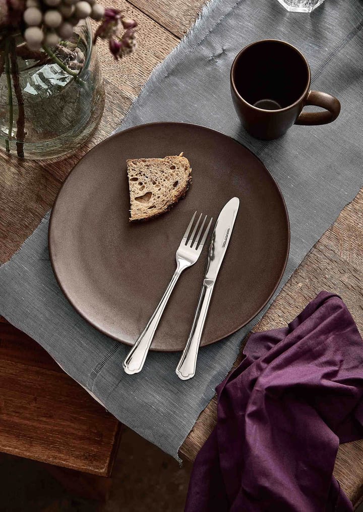 セラミック ワークショップ プレート Ø26 cm, Chestnut-matte brown Aida | アイーダ