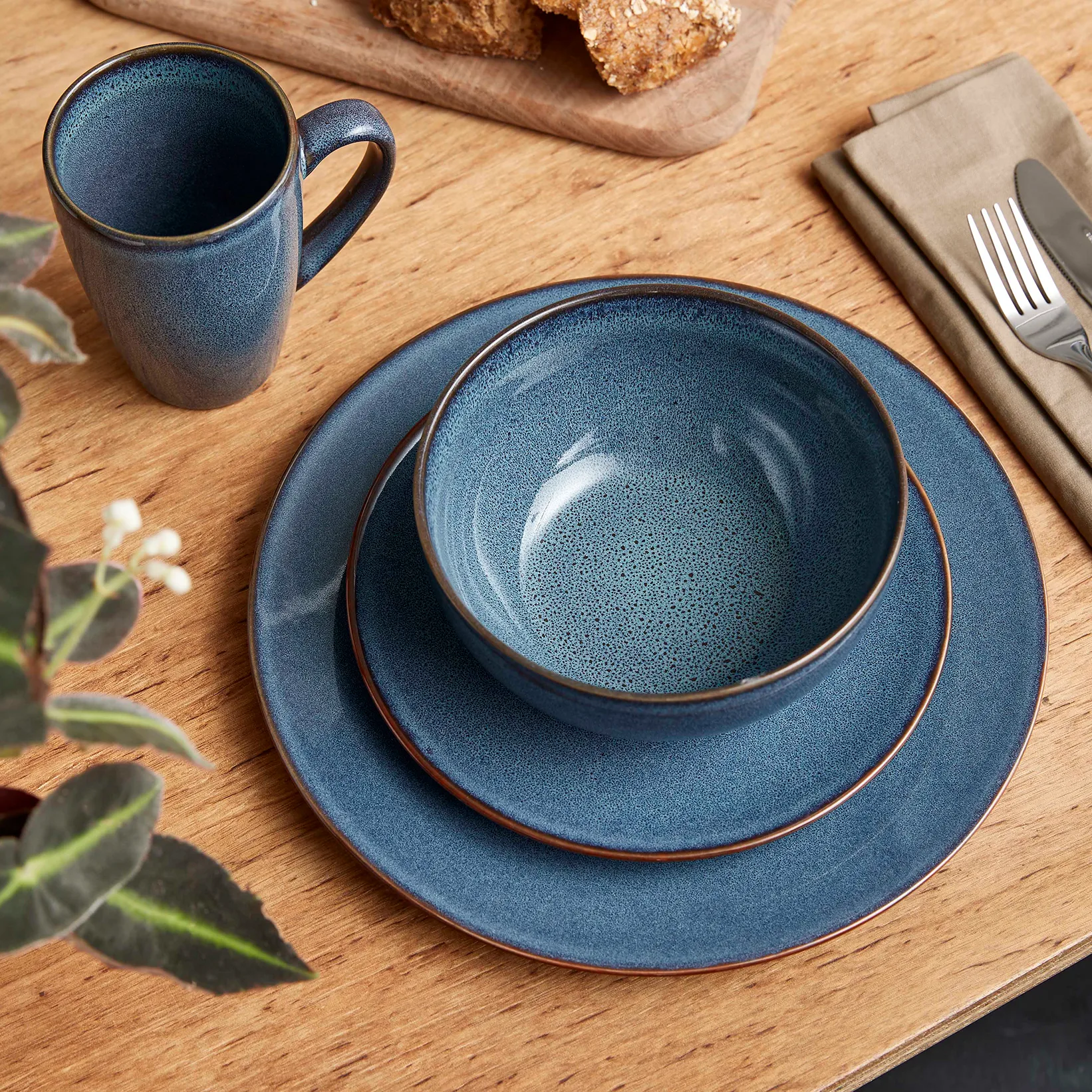 セラミック ワークショップ プレート Ø26 cm, svale Aida | アイーダ