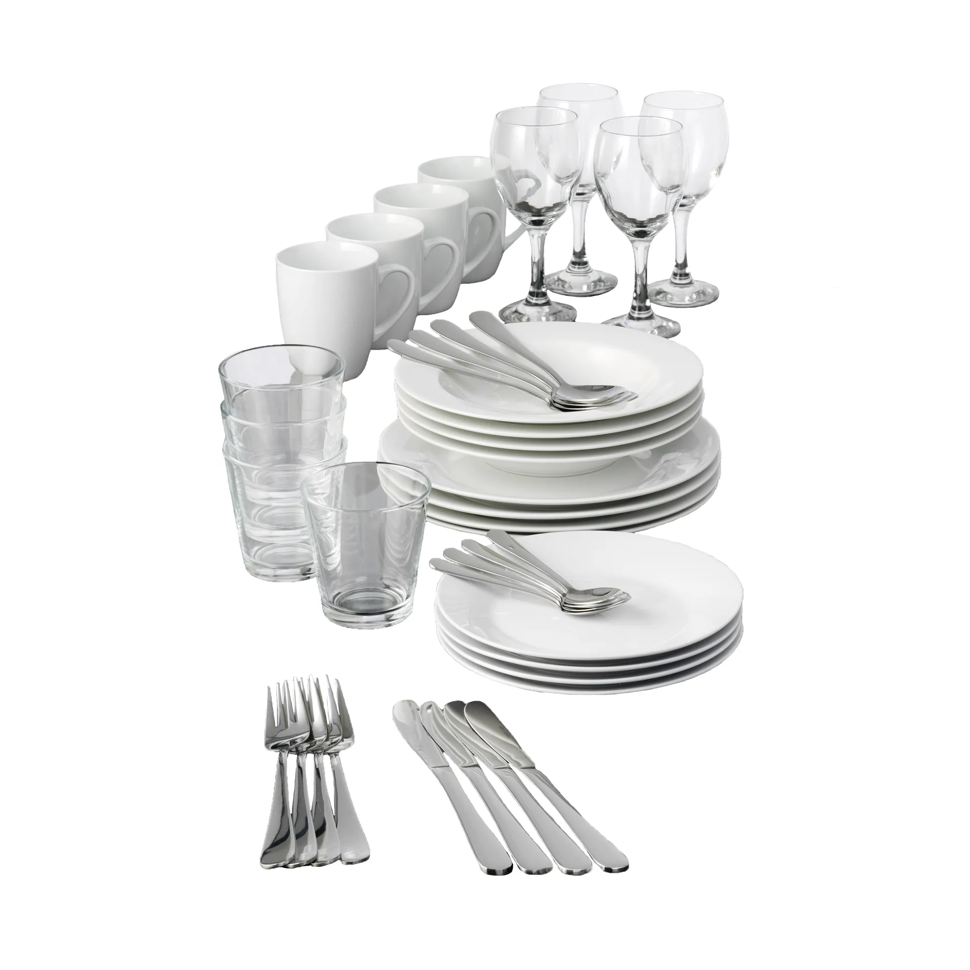 Café serviette 食器 40点セット, 40 pieces Aida | アイーダ