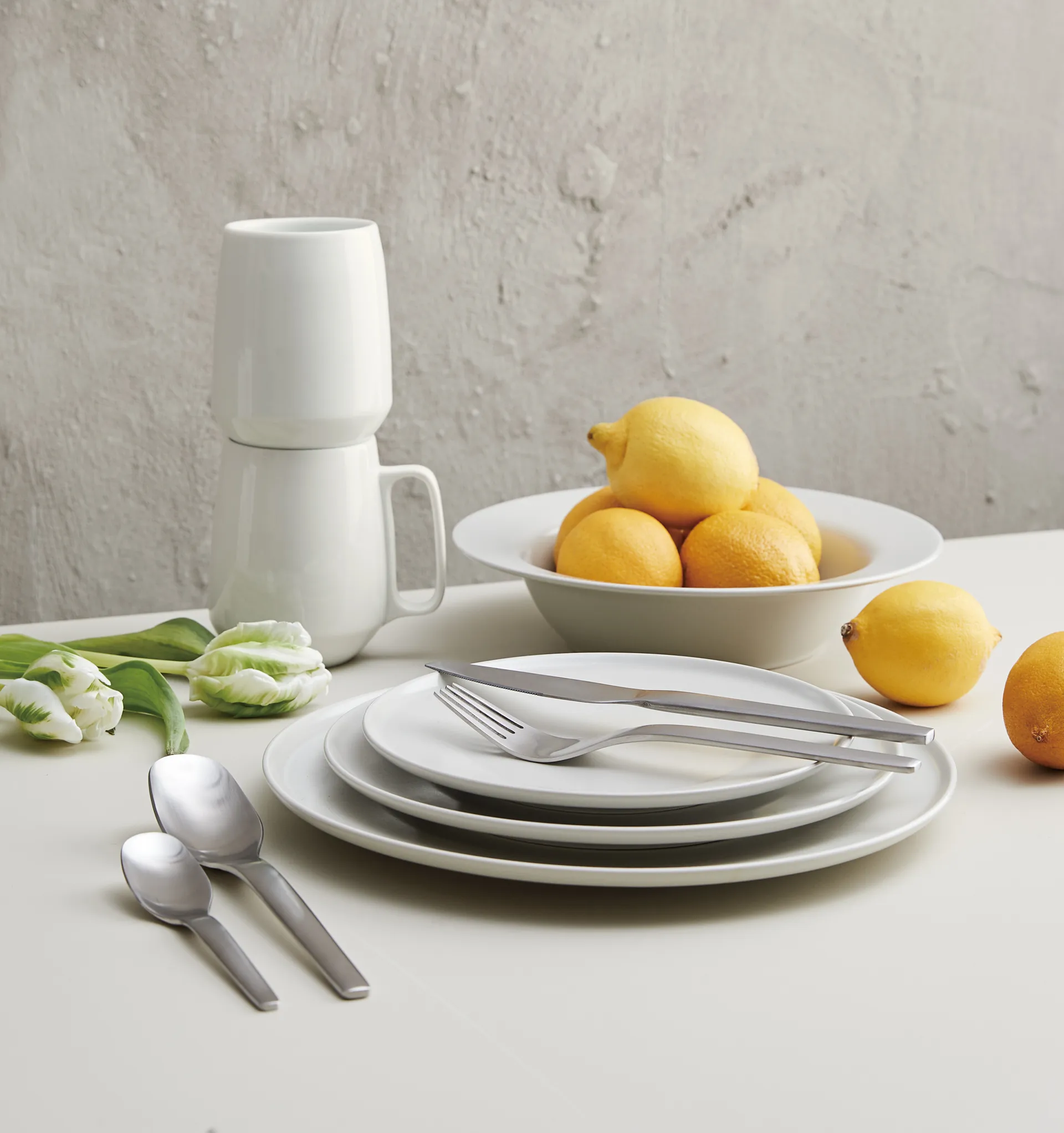 Enso カトラリー 16 ピース, Satin (steel) Aida | アイーダ