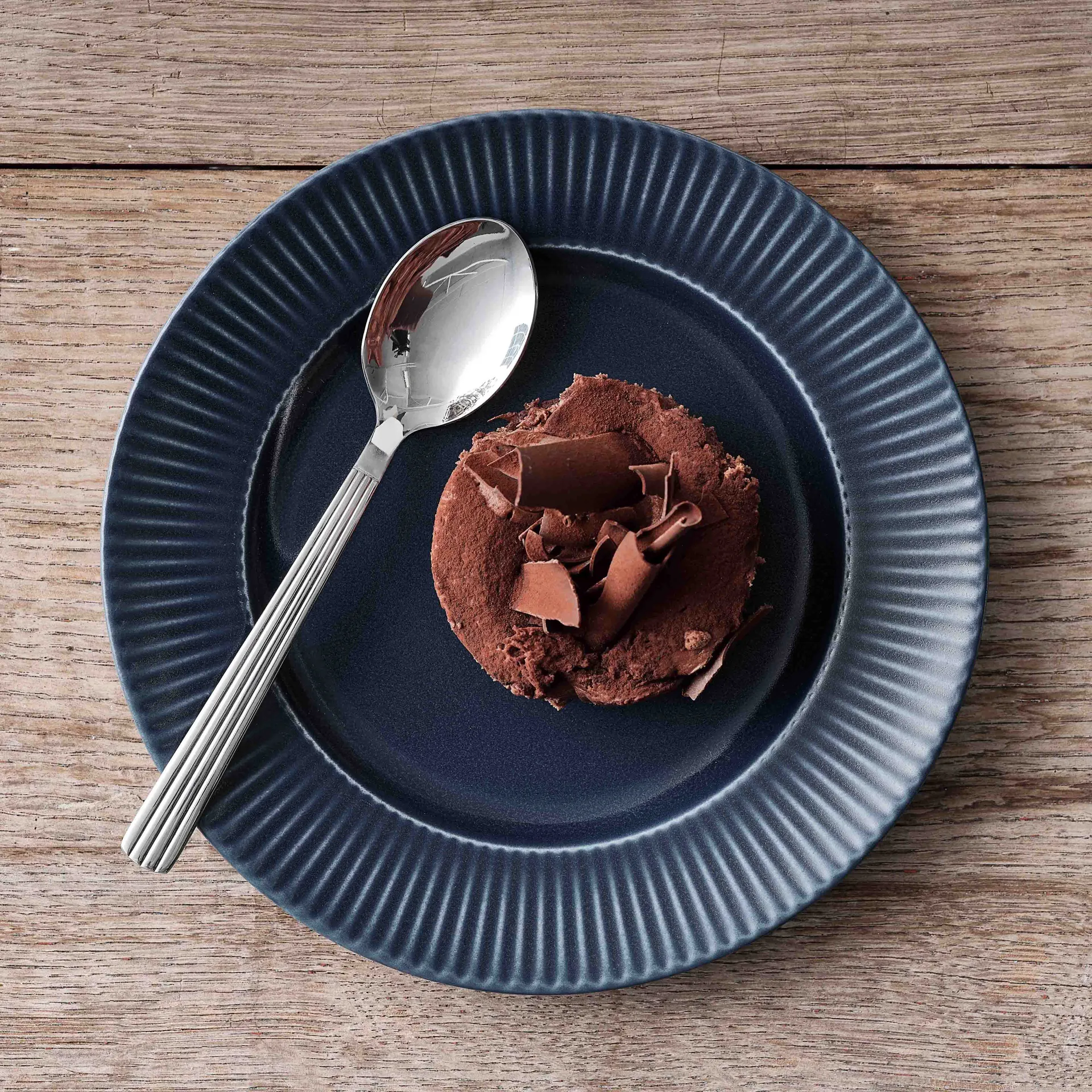 Groovy デザート スプーン, Mirror polish Aida | アイーダ