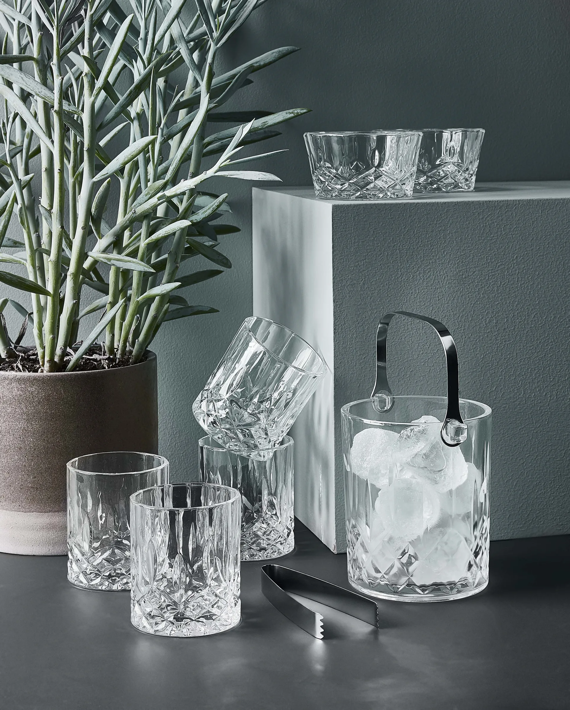 Harvey ボウル Ø11,5 cm 4パック, Clear Aida | アイーダ